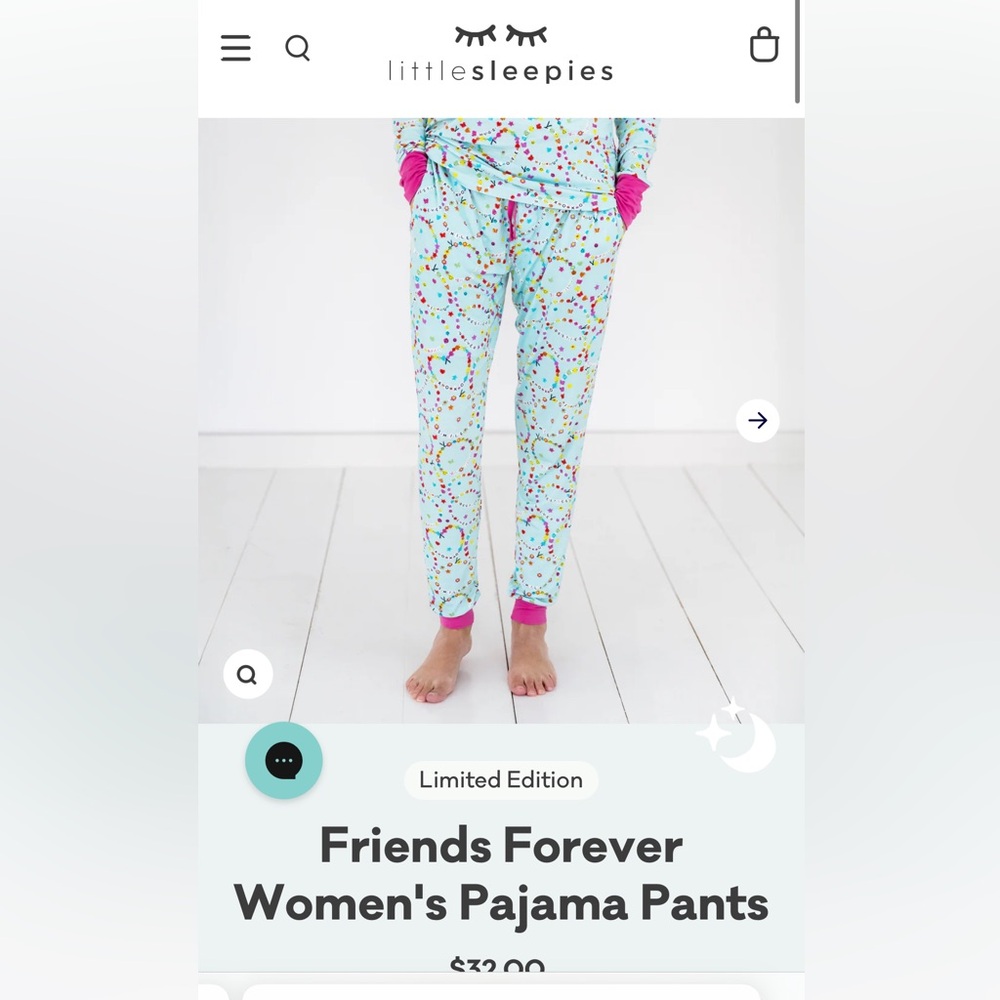 Friends Forever Little Sleepies - Women’s Medium